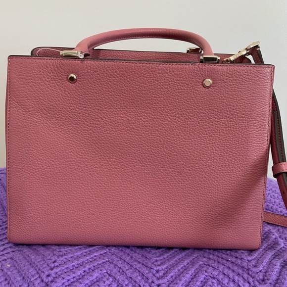 Kate Spade Leila Purse Triple Compartment Satchel - Picture 9 of 12